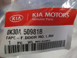 Kia Rio Genuine Right Hand Front Door Tape New Part