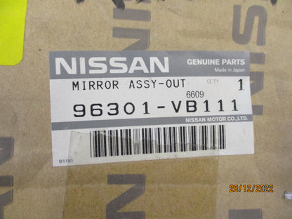 Nissan GU Y61 Patrol Genuine Drivers Outer Mirror Electric New Part