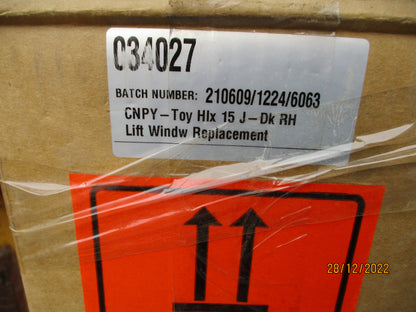 Toyota Hilux SR/Workmate Genuine Right Hand Slide Canopy Glass Replacement New Part