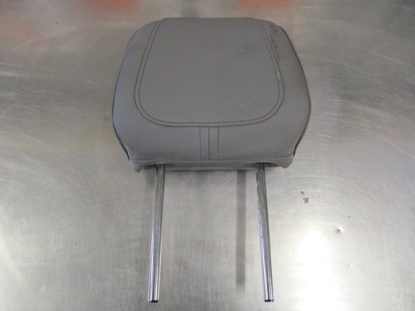 Grey Leather Headrest Used