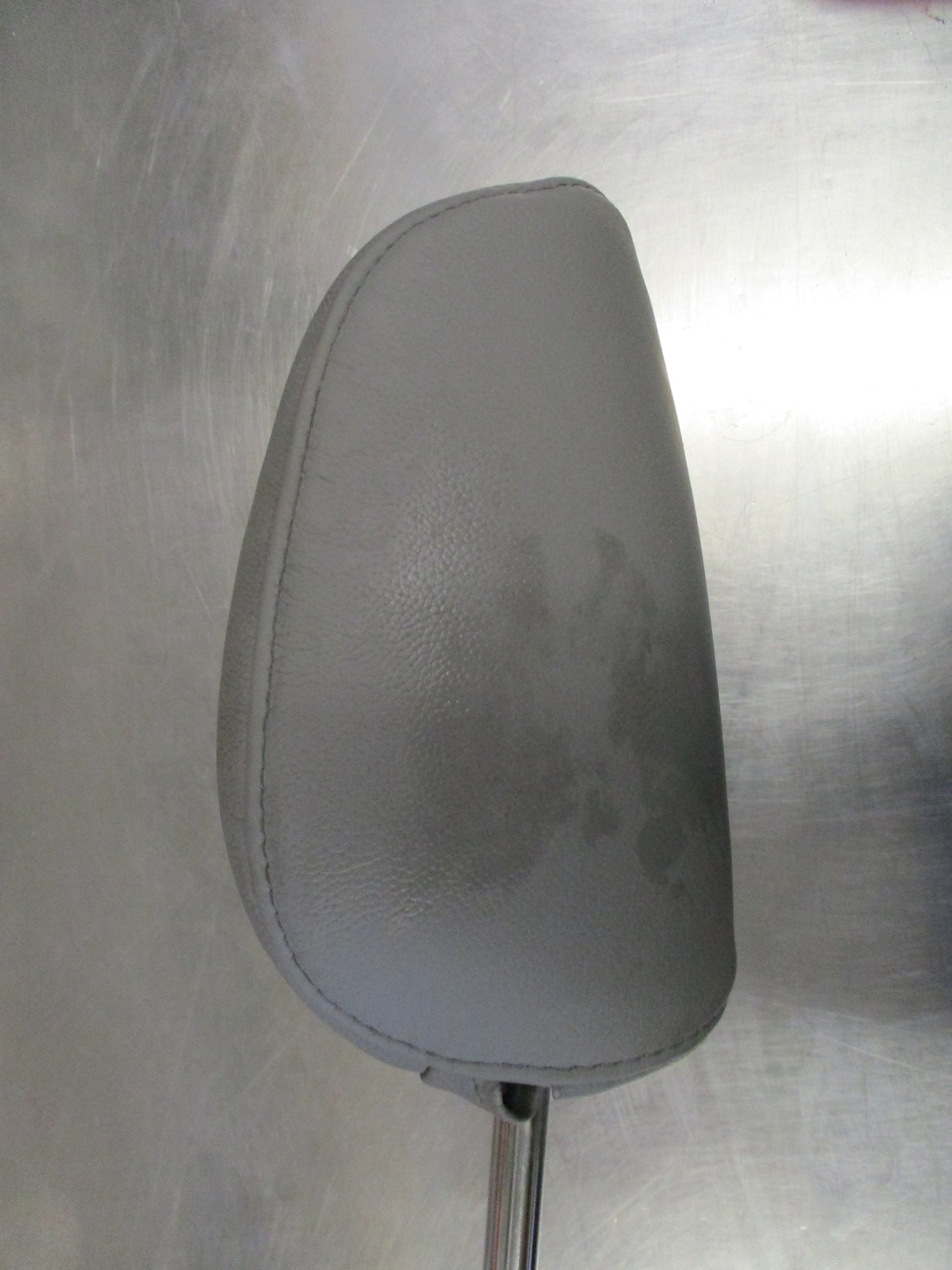 Grey Leather Headrest Used