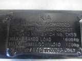 Kia Sorento XM Genuine Towbar New Part