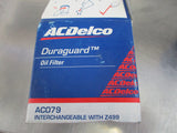 ACDelco Engine Oil Filter Suits Ford Courier PC 2.2 Ltr Diesel New Part