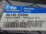 Hyundai Elantra Genuine Upper Wind Shield Moulding New Part