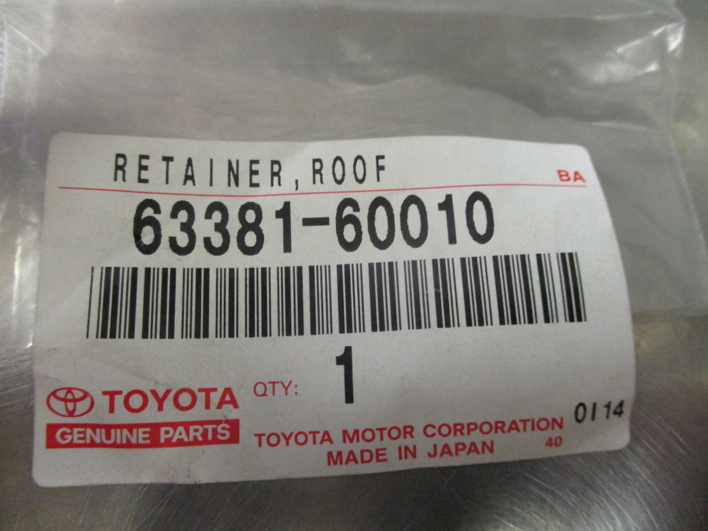 Toyota 200 Series Landcruiser Genuine Front Roof Hood lining Retainer Clip New Part