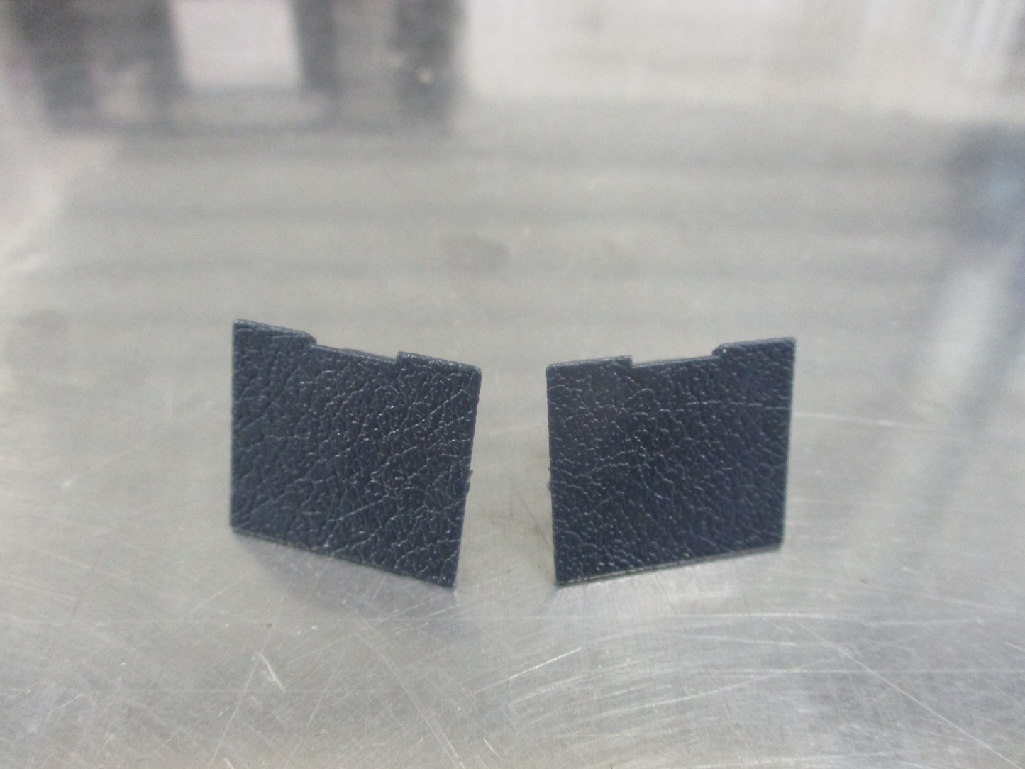 Subaru L Series Genuine Door Sill Plate Clip (Blue) Pair New Part