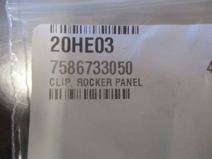 Toyota Rav4, Prius V Genuine Rocker Panel Clip New Part