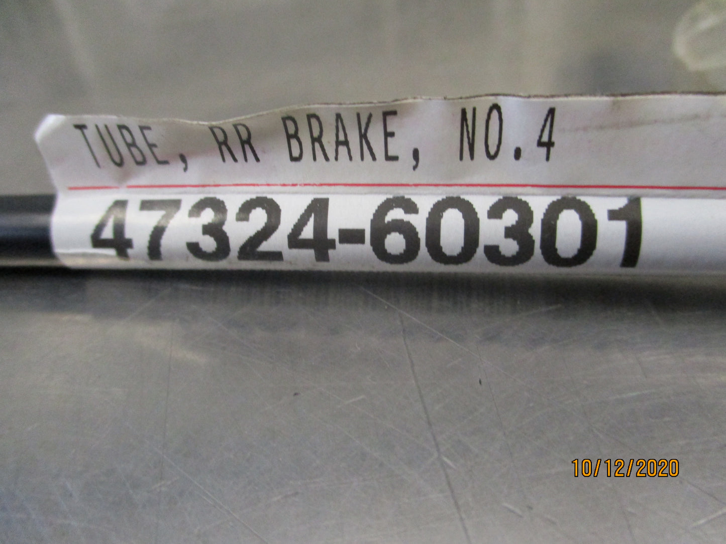 Toyota Landcruiser Genuine Rear Brake Tube New Part