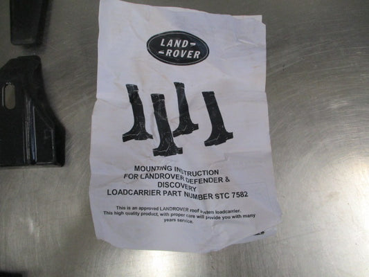 Land Rover Defender Genuine High Foot Roof Bar Kit New Part