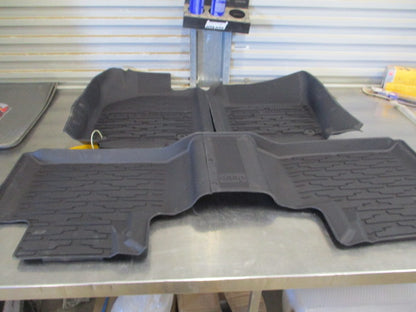 Jeep Grand Cherokee Genuine Rubber Dish Floor Mat Set New Part