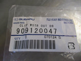 Subaru Legacy, Outback Genuine Outer Weatherstrip Clip New Part