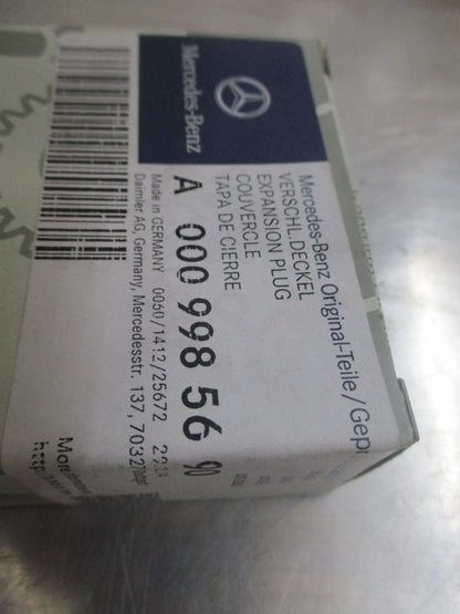 Mercedes-Benz Genuine Cylinder Head Expansion Plug New Part