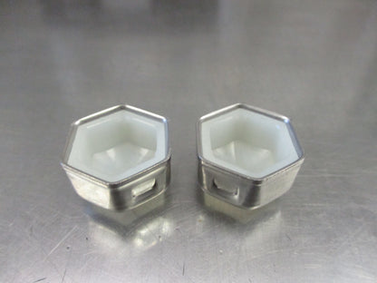 Nissan D22 Navara Genuine Steering Lock Stopper Cap Pair New Part
