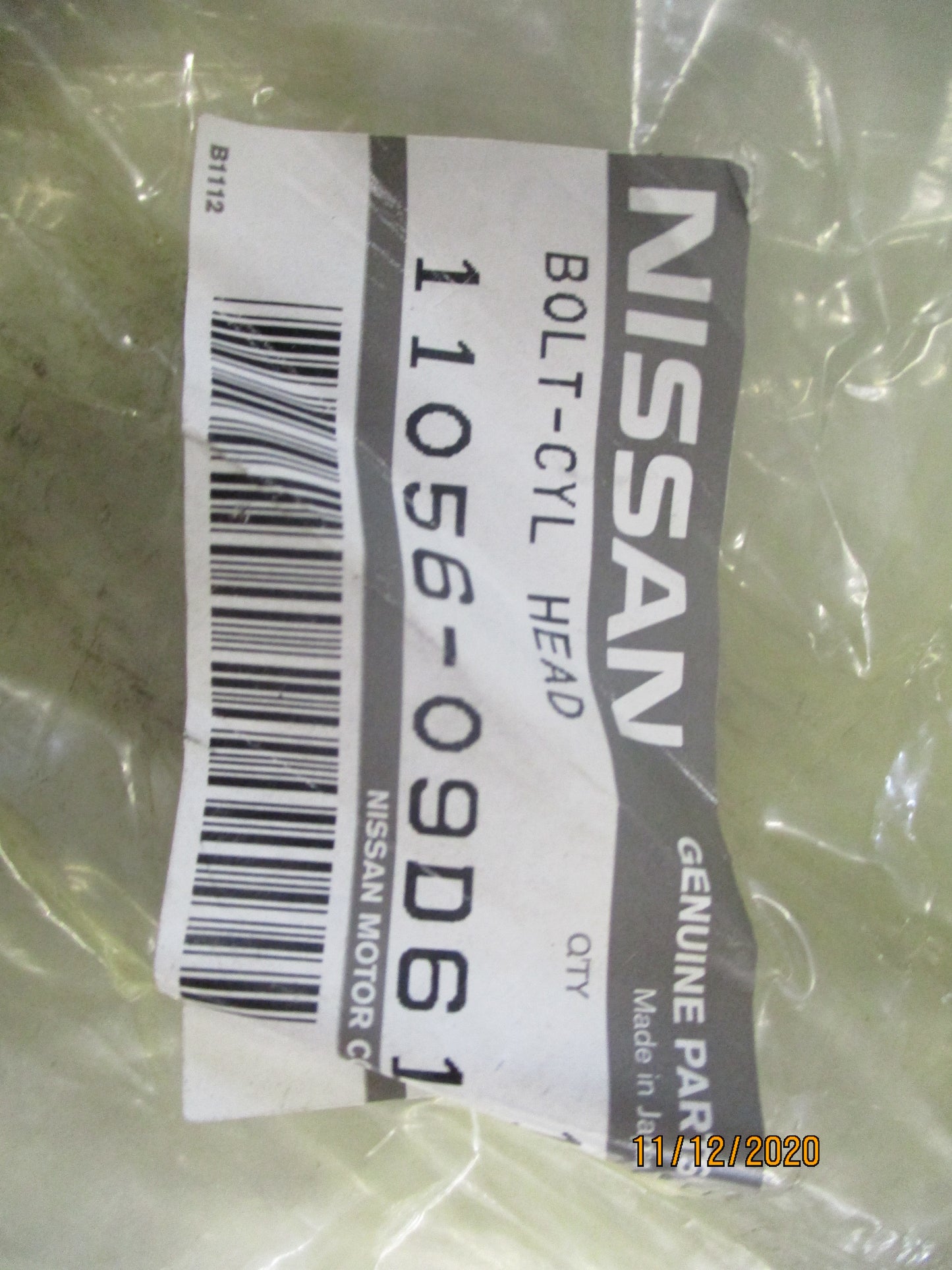 Nissan Patrol GR Genuine Cylinder Head Bolts New Part
