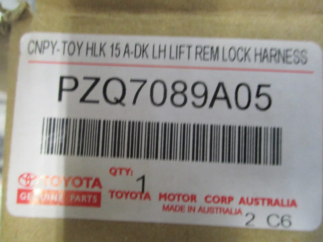 Toyota Hilux SR5 Genuine Canopy Central Locking For Left Hand Window New Part