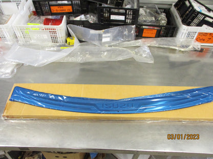 Isuzu MU-X Genuine Rear Bumper Scuff Plate New Part