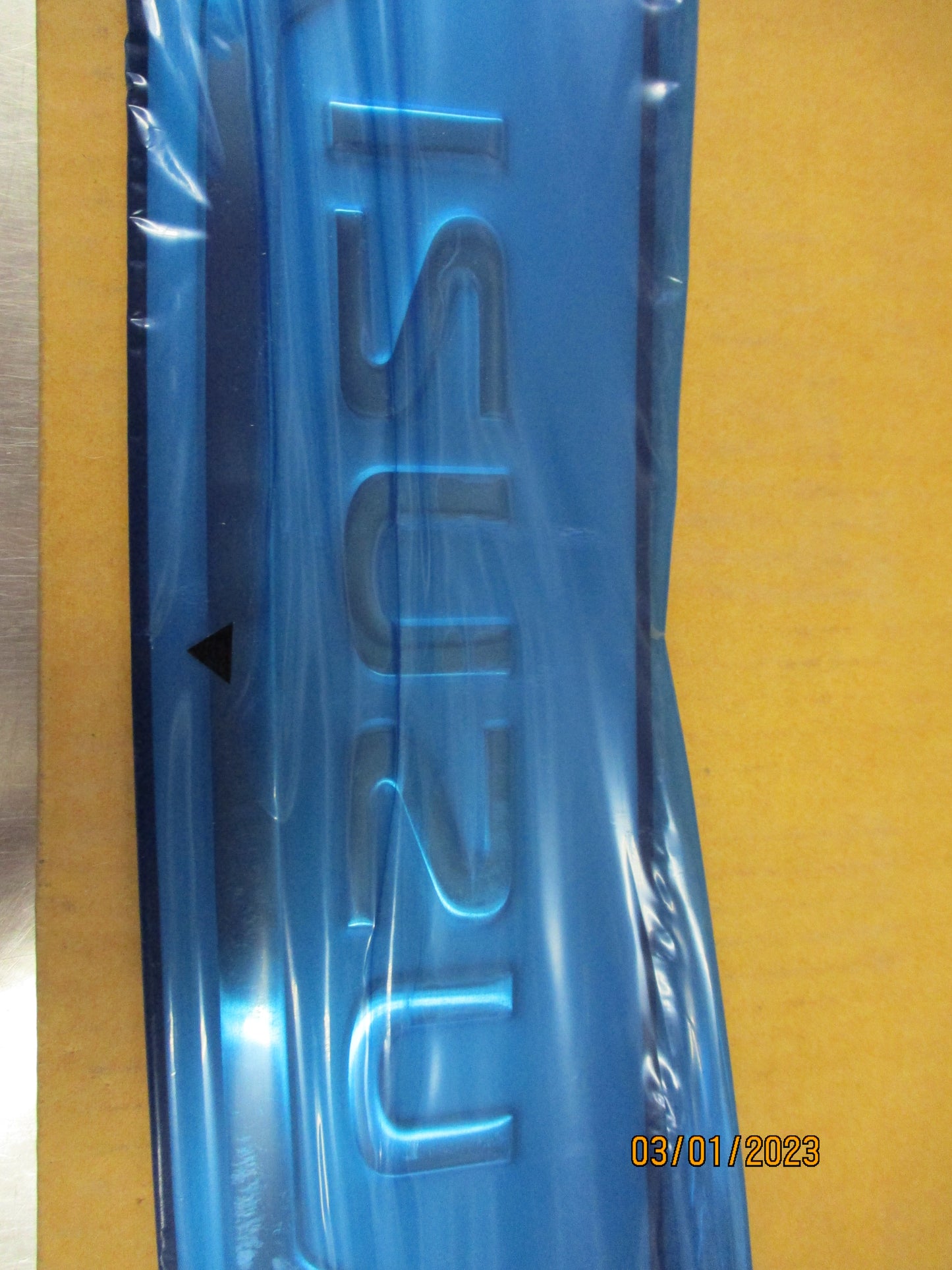 Isuzu MU-X Genuine Rear Bumper Scuff Plate New Part