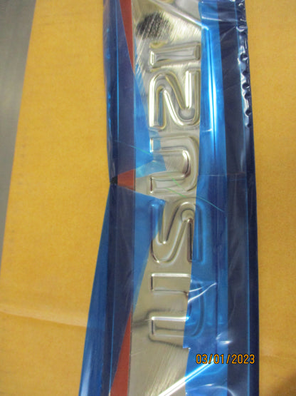Isuzu MU-X Genuine Rear Bumper Scuff Plate New Part