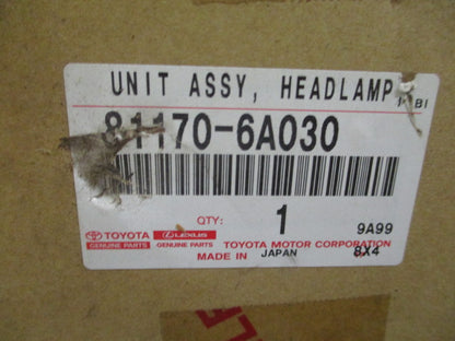 Toyota Prado 120 Series Genuine Left Hand Headlight New Part