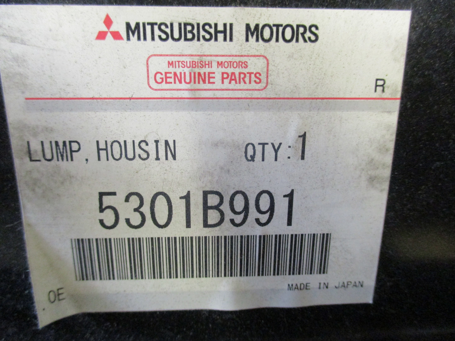 Mitsubishi Pajero Genuine Left Tail Light Pocket New Part