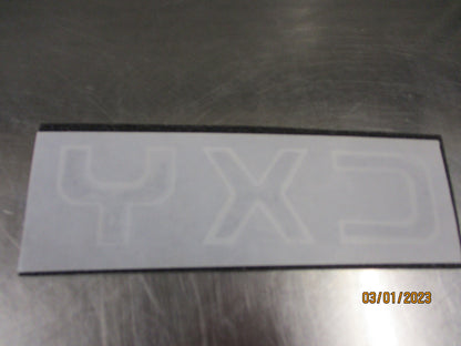 Isuzu Giga CXY Genuine Chrome Cab Emblem New Part