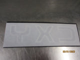 Isuzu Giga CXY Genuine Chrome Cab Emblem New Part