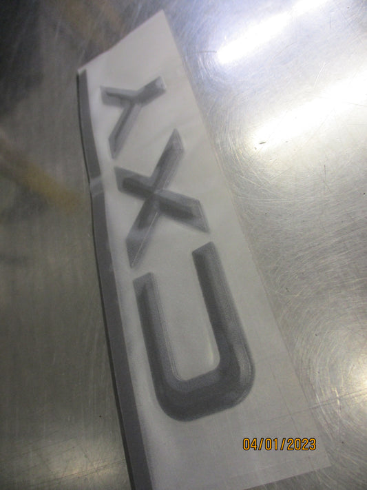 Isuzu Giga CXY Prime Mover Genuine Black CXY Cab Emblem New Part