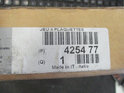 Peugeot 307/308/508/Citroen C4 Genuine Front Brake Pad Set New Part