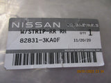 Nissan R52 Pathfinder Genuine Right Hand Rear Weatherstrip New Part