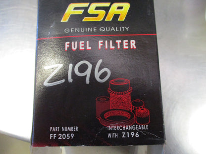 FSA Fuel Filter Suits Toyota Landcruiser / Coaster New Part