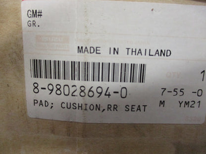 Holden Rodeo-Colorado Genuine Rear Seat Cushion Pad New Part
