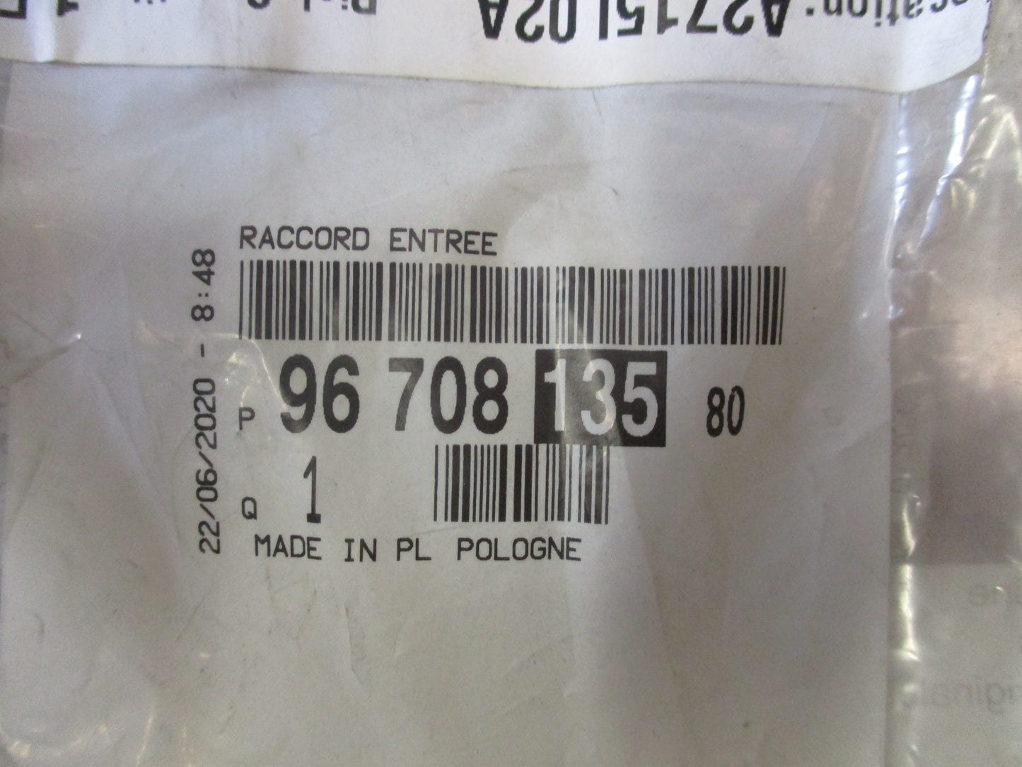 Citroen C4 Upper Radiator Hose New Part