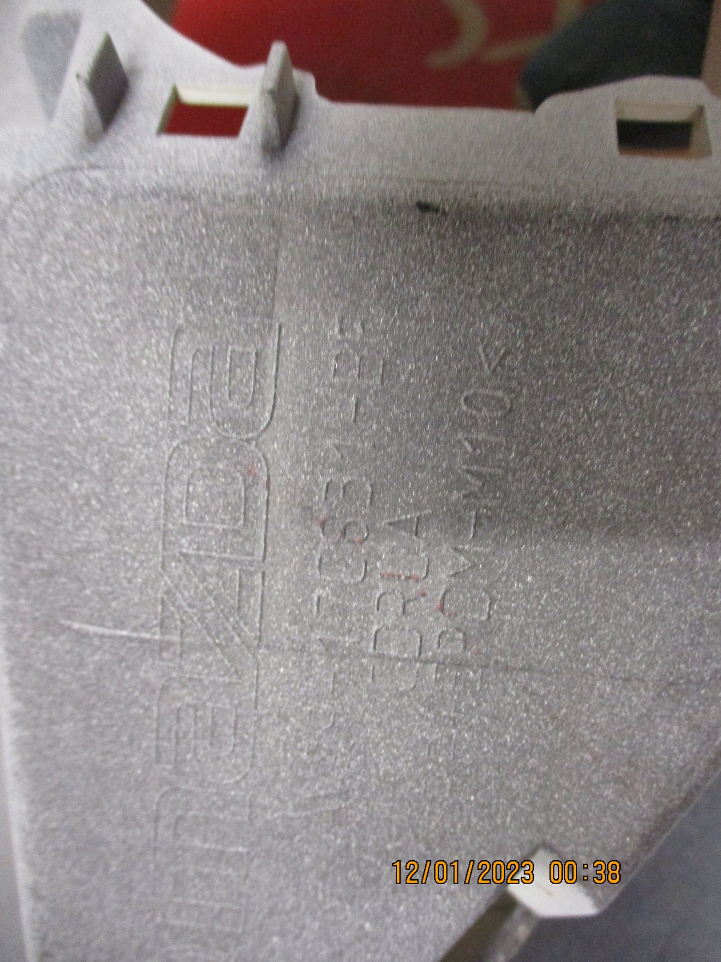 Mazda BT-50 Genuine Front (White) Bumper Bar Cover Used Part