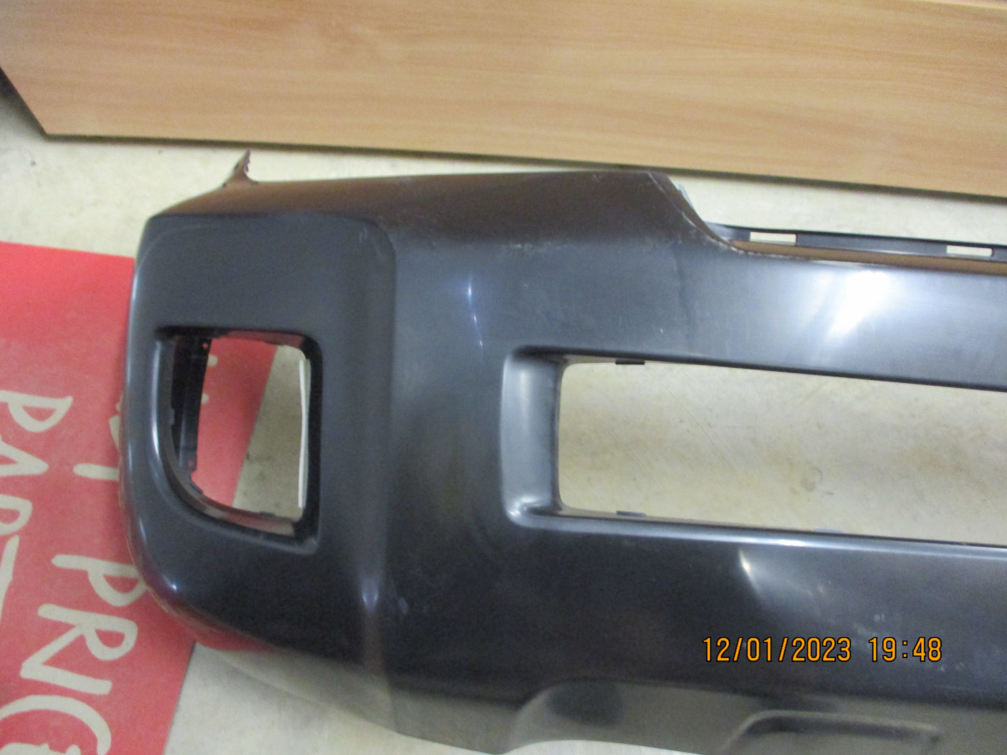 Toyota Landcruiser Genuine Front Bumper Bar Cover New Part