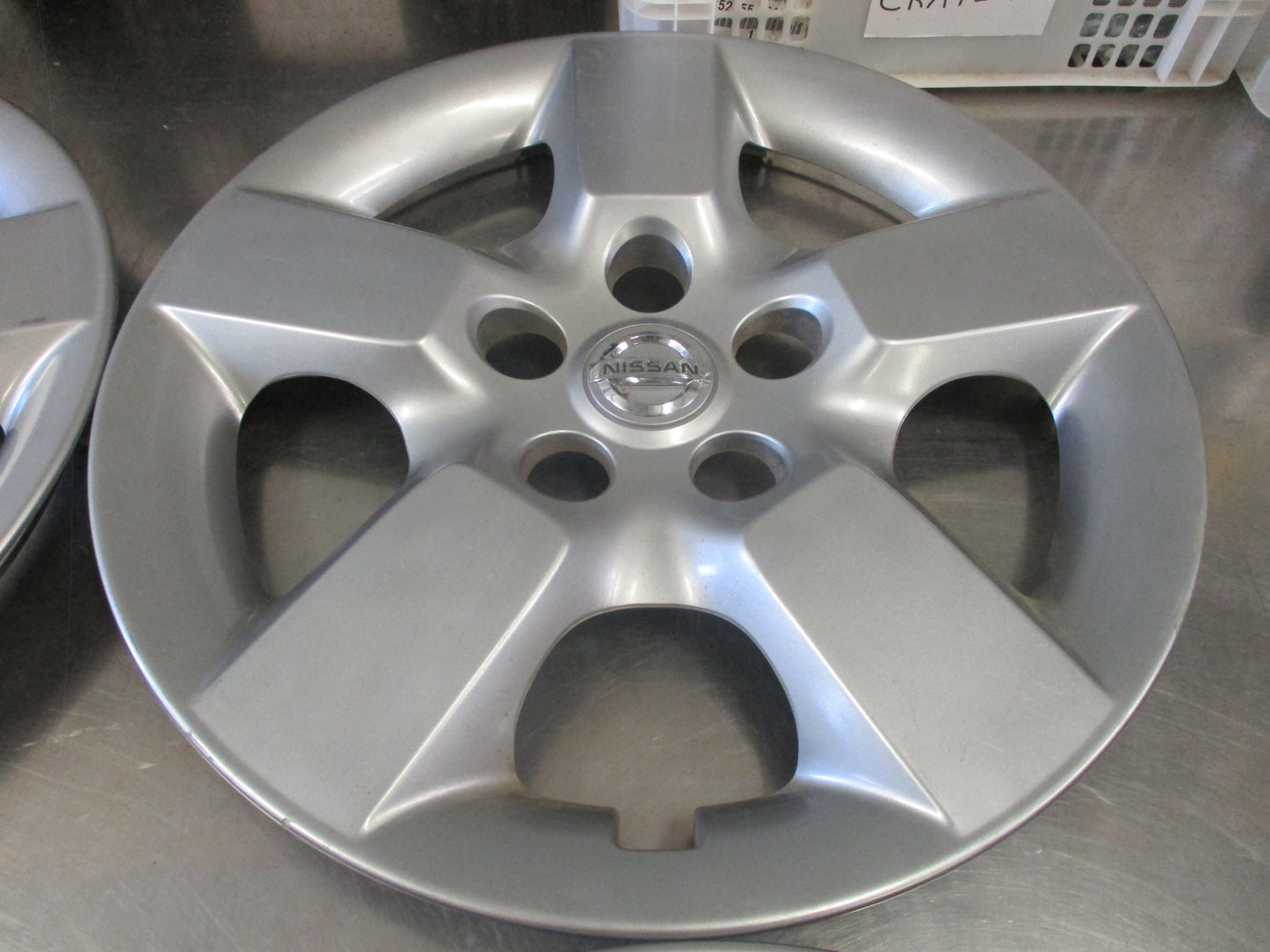 Nissan Xtrail T31 Genuine Hub Cap Set 4 Used Part VGC