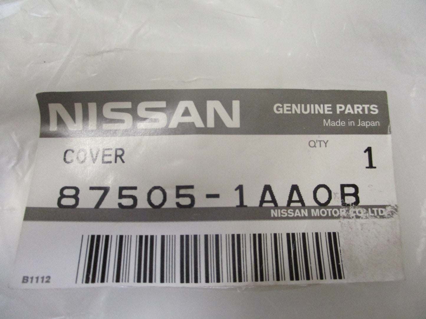 Nissan Murano Genuine Seat Slide Cover New Part