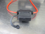 Maxi Blade Fuse Holder With Cable 10AWG + 20A New Part