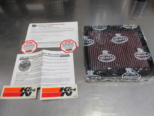 K & N Replacement Air Filter Suits Mitsubishi Pajero-3000GT-GTO-Triton-Magna-Starwagon New Part