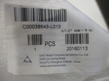 LDV G10 Van Genuine Right Hand Air Vent Assembly New Part