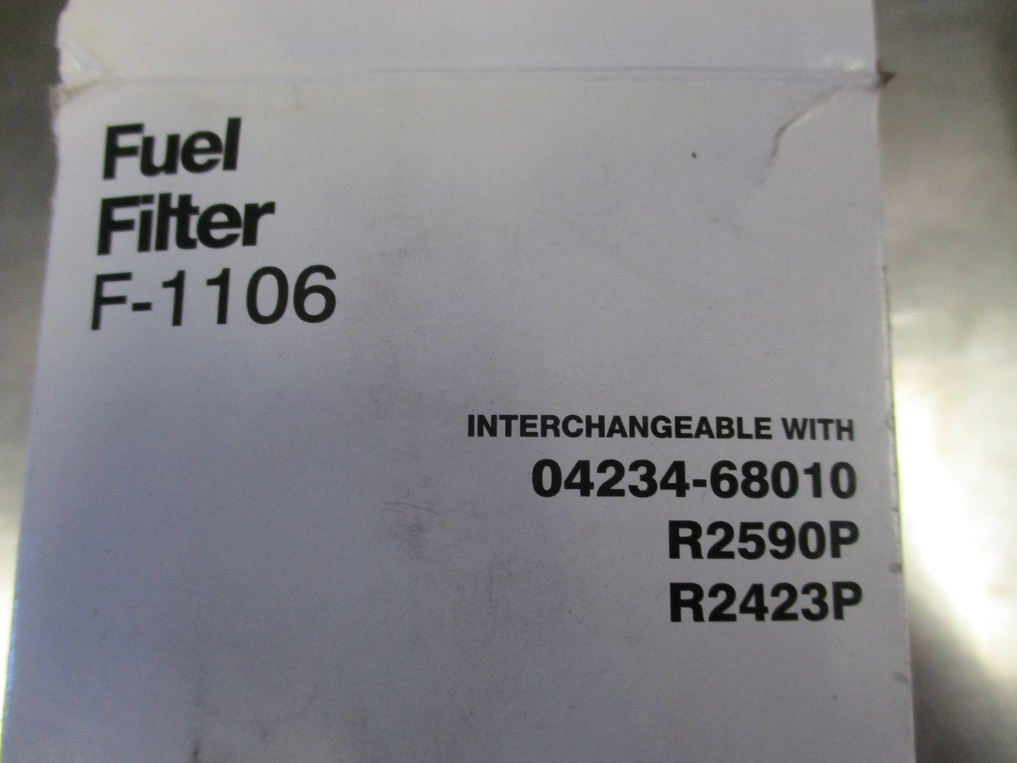 Sakura Fuel Filter Suits Toyota Landcruiser HJ60-HJ40-HJ47 4.0ltr Diesel New Part