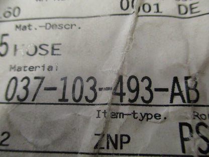 Volkswagen Mark 3 Genuine Breather Hose Pipe New Part