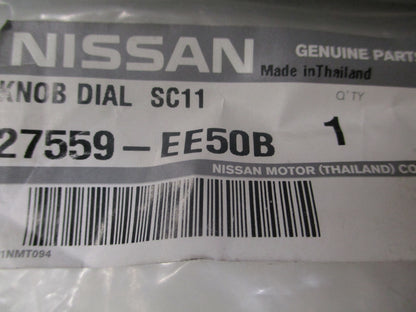 Nissan Juke Genuine Dial Knob New Part