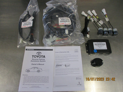 Toyota Corolla Sedan Genuine Rear Parking Assist 4 Head Kit New Part