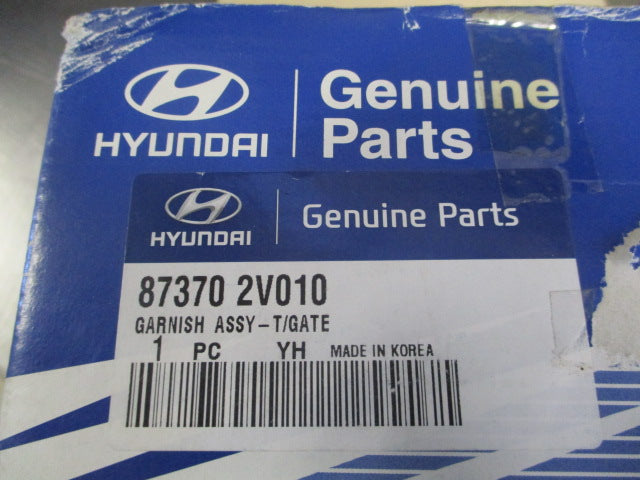 Hyundai Veloster Rear Tail Gate Garnish New Part – Half Price Parts 