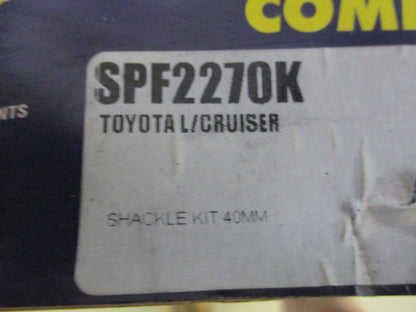SuperPro Rear Leaf Spring Bush Kit 40mm suits Toyota Landcruiser 70-73-75 New Part