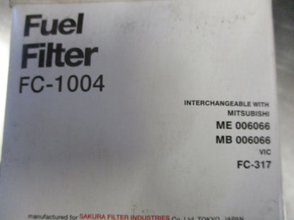 Sakura Fuel Filter Suits Mitsubishi Canter Truck New Part