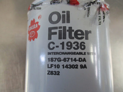 Sakura Engine Oil Filter Suits Ford Focus-Fiesta-Ranger Mazda 3-6-BT-50 New Part