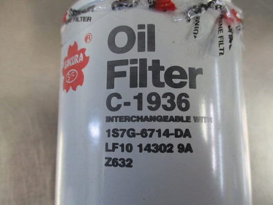 Sakura Engine Oil Filter Suits Ford Focus-Fiesta-Ranger Mazda 3-6-BT-50 New Part