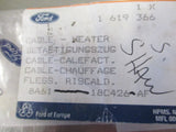 Ford Fiesta Genuine Heater Cable New Part