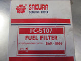 Sakura Fuel Filter Suits Ford Trader-Mazda T-Series T4100 New Part